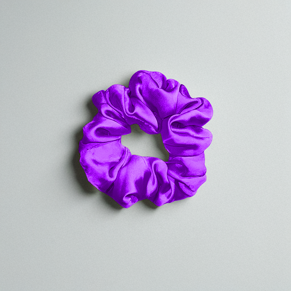 Cotton Round Scrunchie