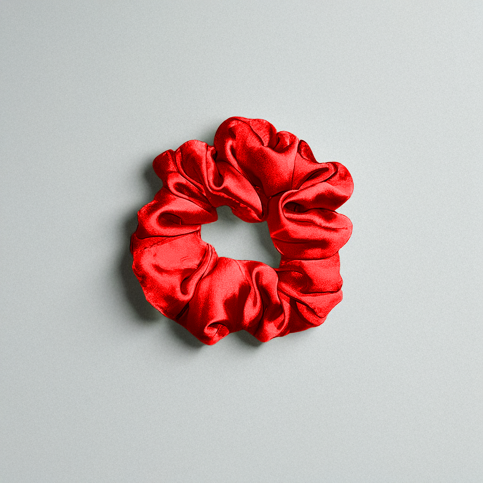 Cotton Round Scrunchie